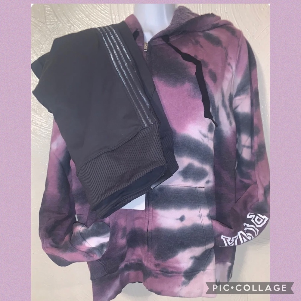 Victoria’s Secret Pink XI Ultimate Leggings And
XI Fullzip Outfit NWT Awesome VS